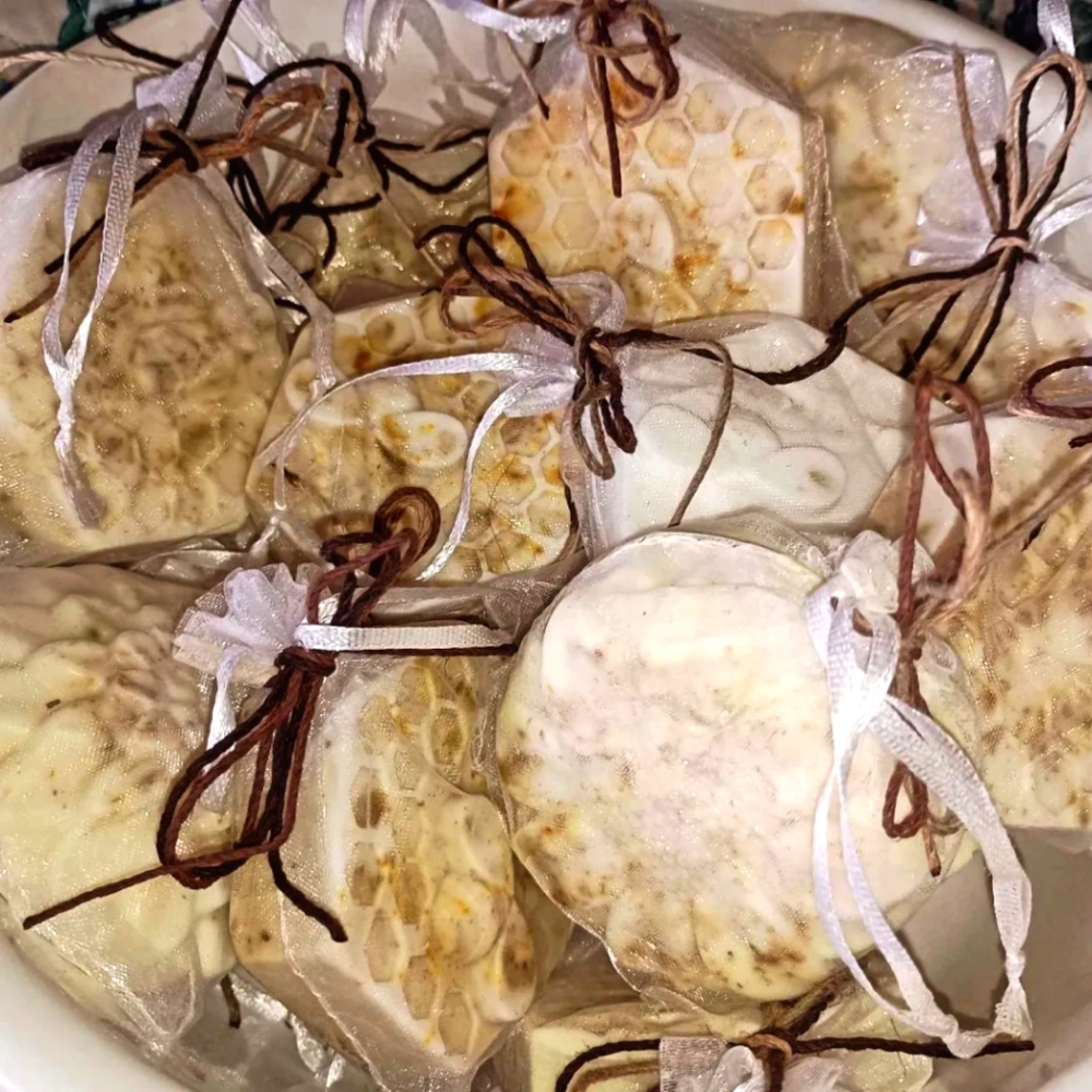 Hand made all-natural soap bars!